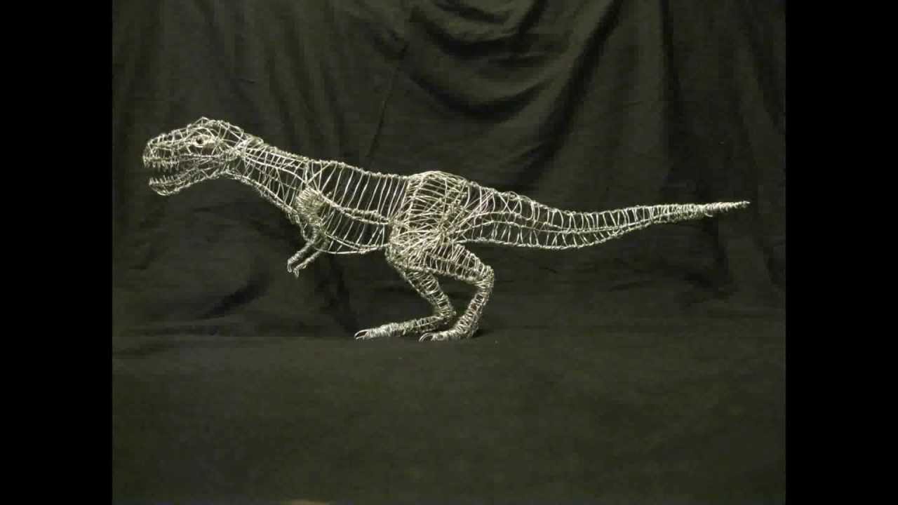 T-Rex Wire Sculpture