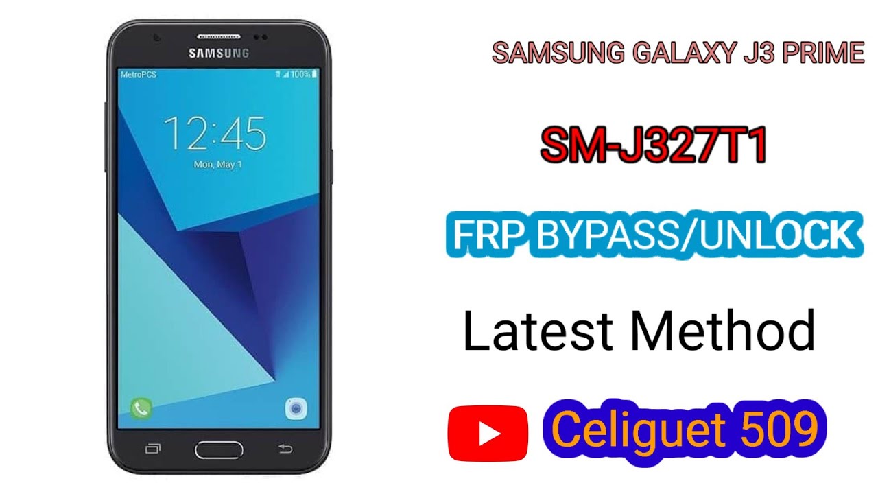 how to unlock google account Samsung J327t1 PRIMER / (SM-J327T1)  J3 FRP BYPASS ANDROID  7.0