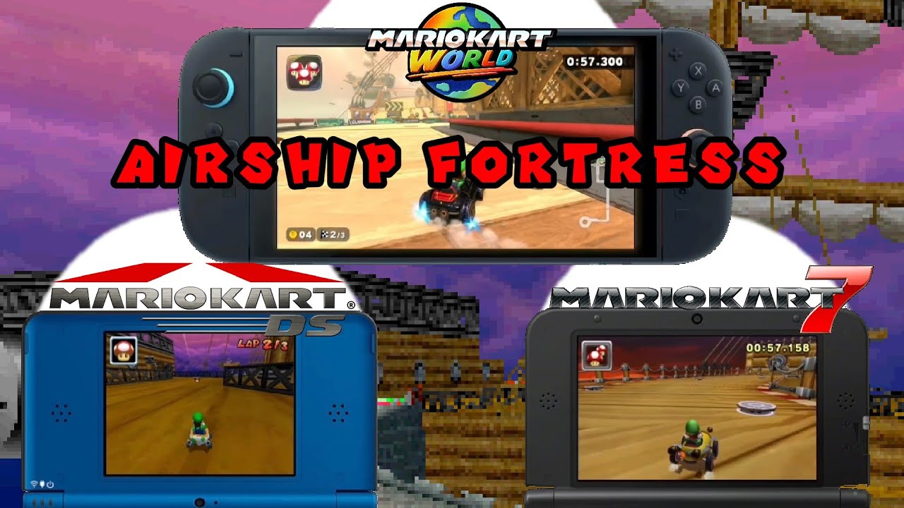 Airship Fortress - DS vs 3DS vs Switch 2 - COMPARISON