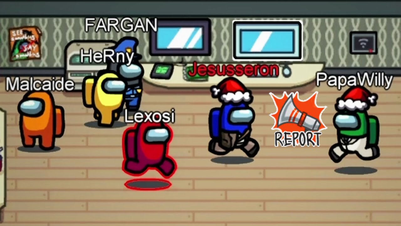 *WILLY me PILLA saliendo de un AGUJERO AMONG US MOD de PROXIMIDAD*