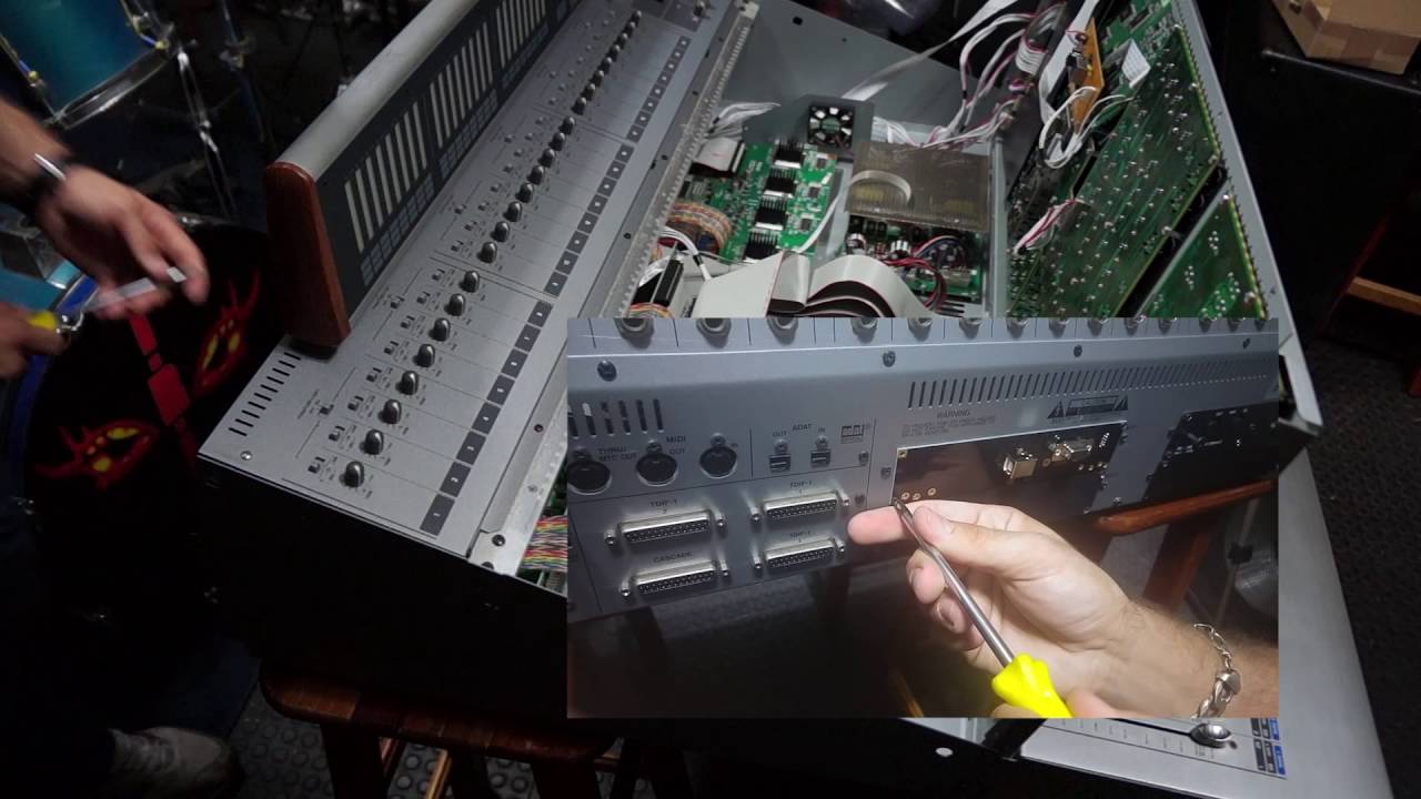 Tascam DM4800 - 2seemy installation (time-lapse) | Bunker4.0.9
