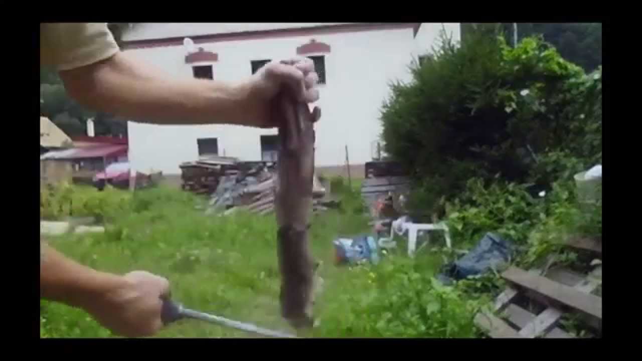 Výroba noža z pilníku