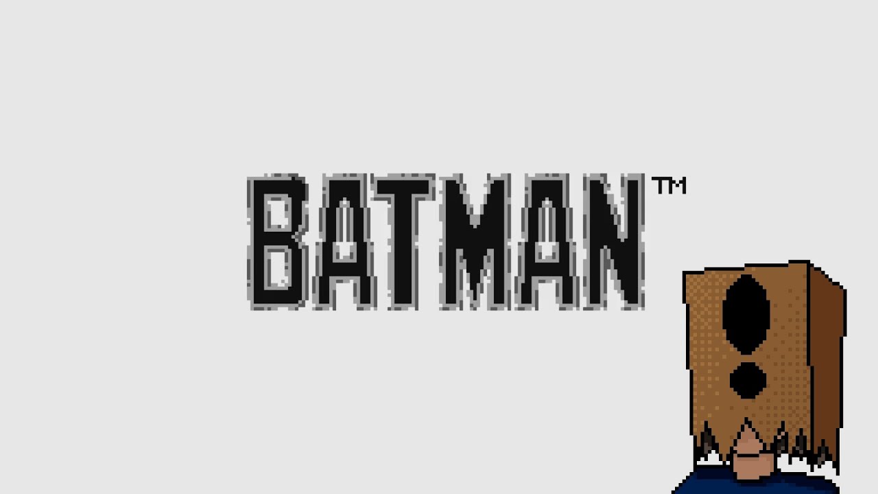 Let's Play Batman: The Video Game (GB) #01: Saving Gotham with the Power of GUN [Strobe Warning]