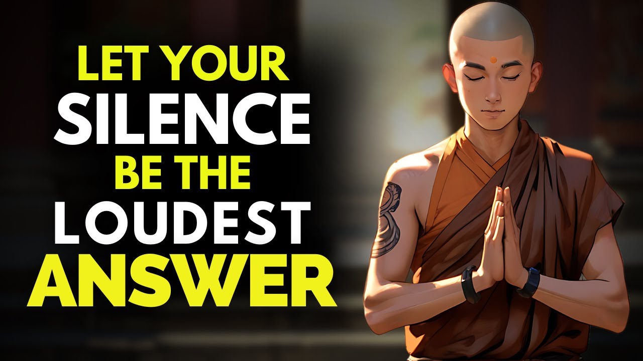 Let Go in Silence — 9 Buddhist Lessons That Restore Your Soul | Buddhism