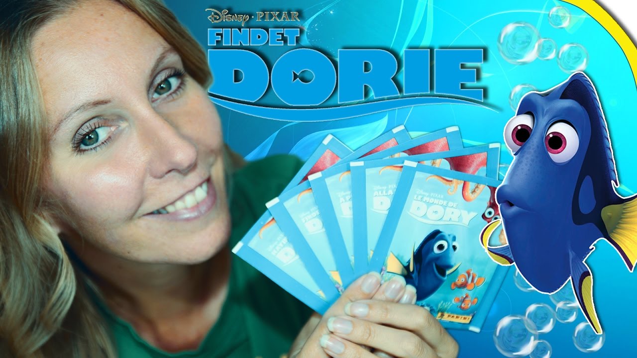 FINDET DORIE Sticker auspacken Unboxing Panini | 10 Booster Opening | Finding Dory | Zanzarah