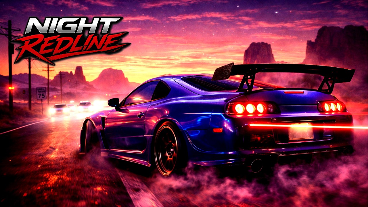 Midnight Slipstream ※ Dark Drift Phonk | Night Drive Racing Music