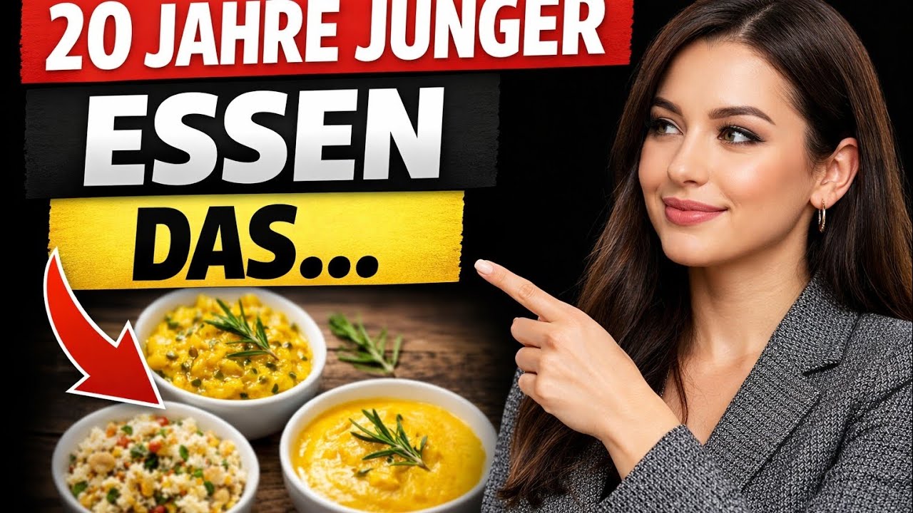 ISS DAS!!! DU WIRST 20 JAHRE JÜNGER SEIN!!! Und es ist erschwinglich!!😋😮