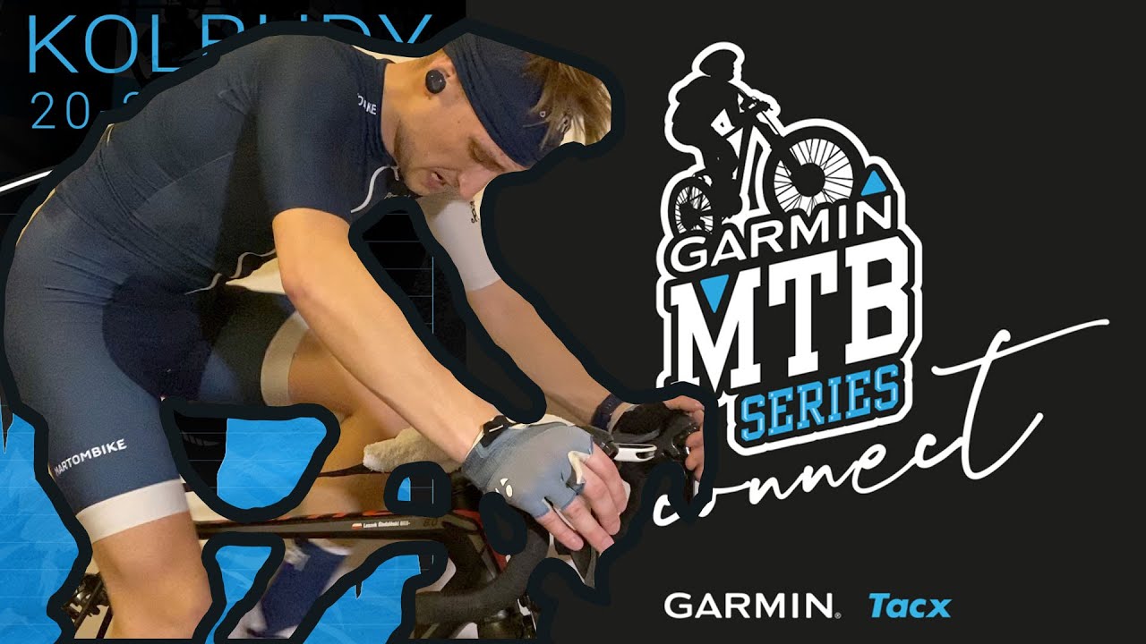 Wyścig MTB na trenażerze przy użyciu wyłącznie licznika. Wystartowałem w Garmin MTB Series CONNECT