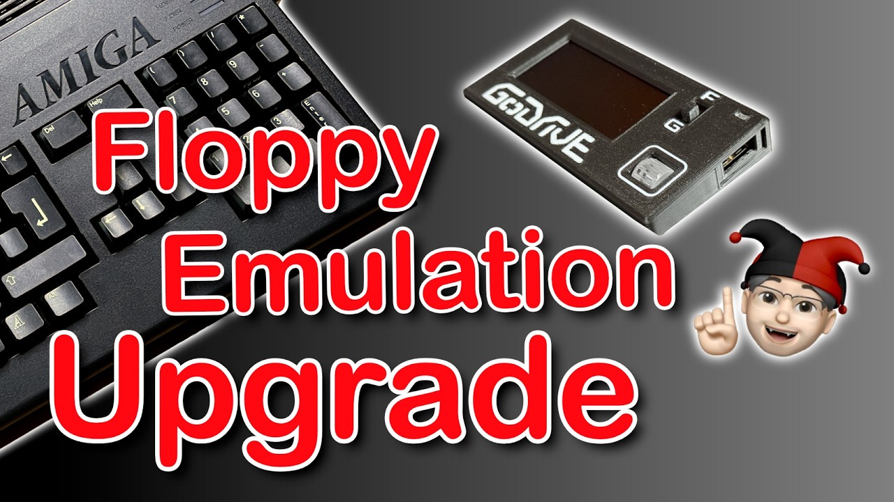 Эмуляция дискет Amiga: GoDrive Pro