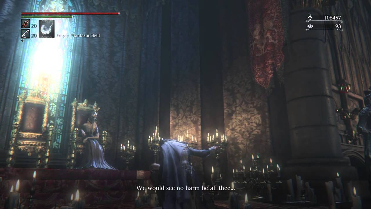 Bloodborne - Dialog: Proposing Marriage to the Vile Blood Queen