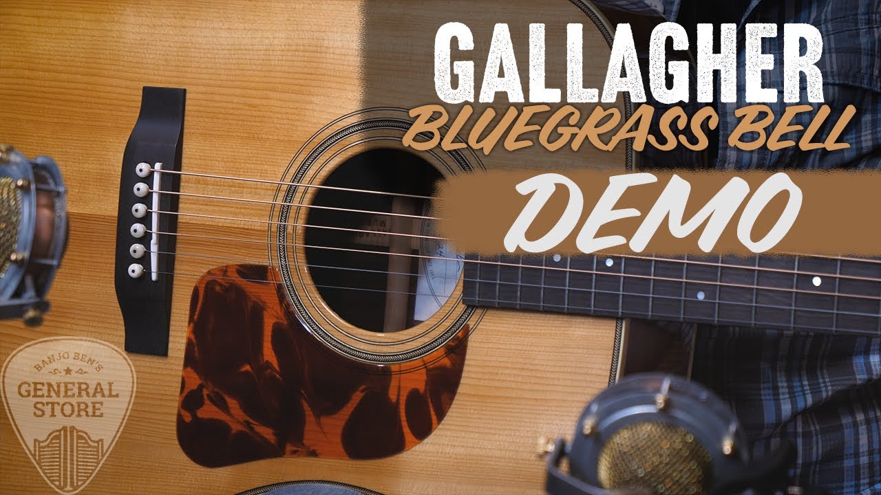 Demo: Gallagher Bluegrass Bell Madagascar Dreadnought Guitar