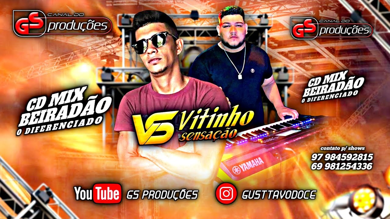 Vitinho Sensação (cd mix beiradão o diferenciado) Março 2026
