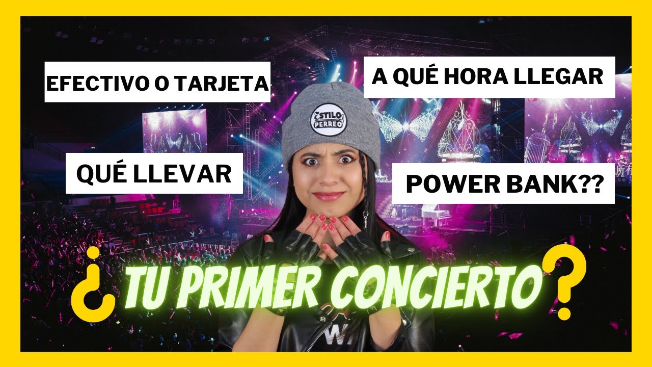 Dudas sobre conciertos: las respuestas que necesitas YA 😮