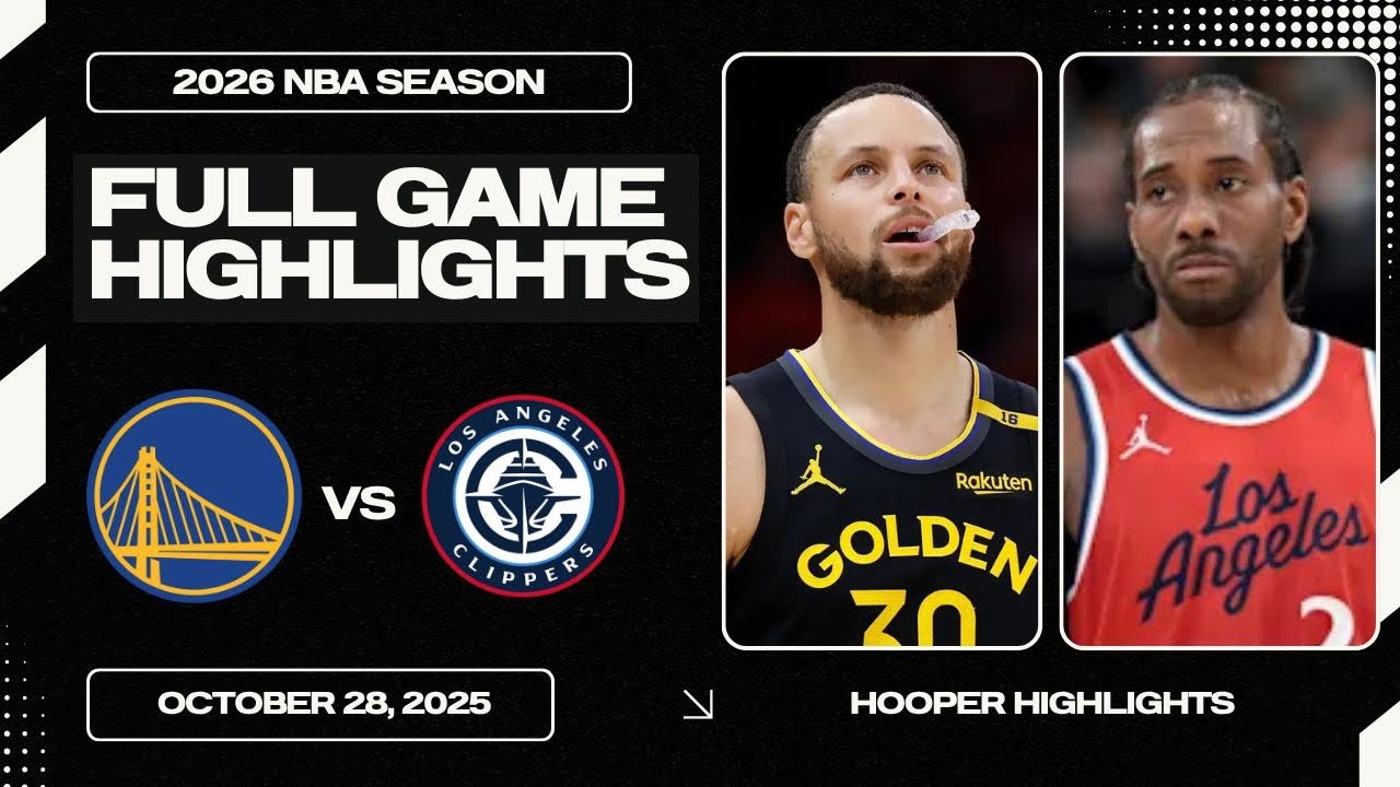 Golden State Warriors vs LA Clippers Full Game Highlights | Oct 28 | 2026 NBA Season