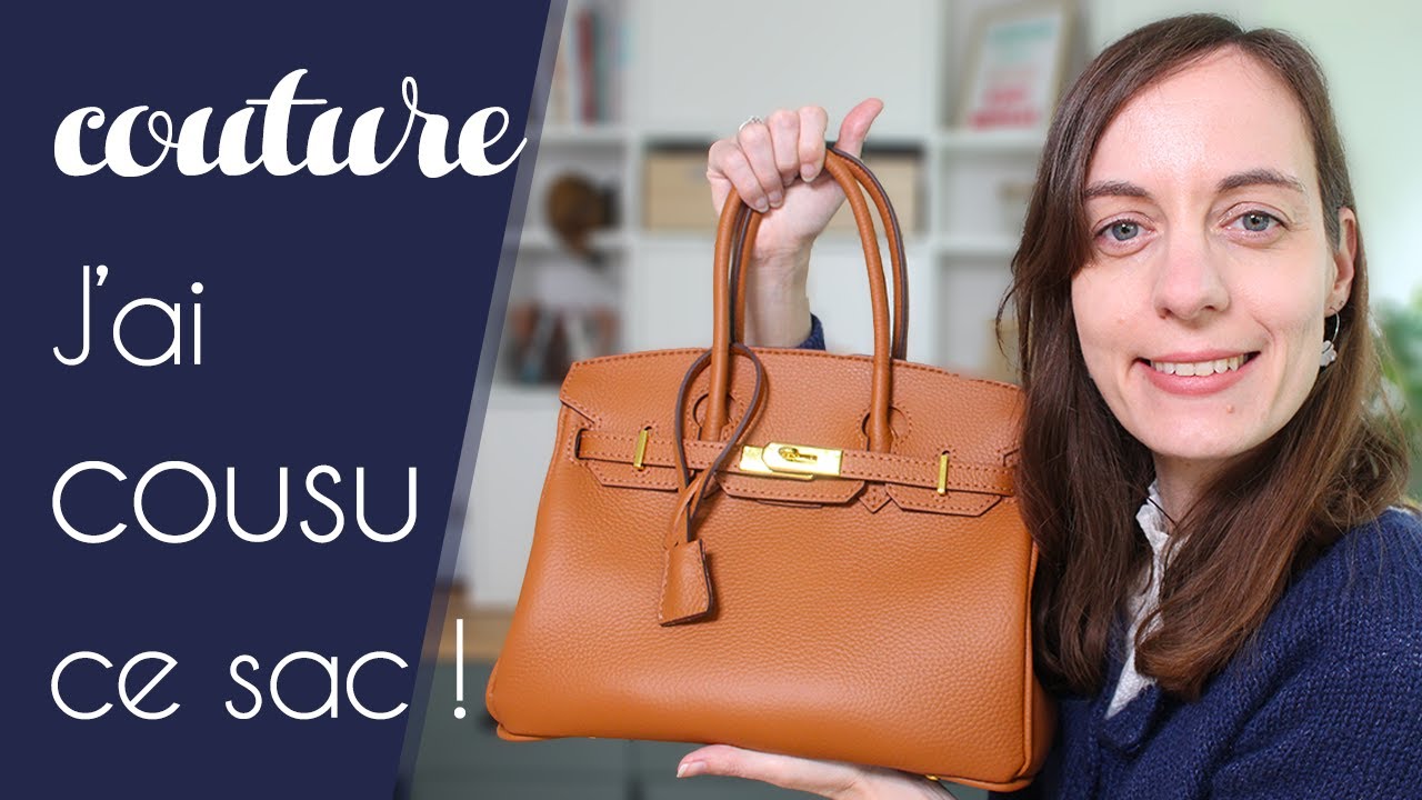 Coudre soi-m&ecirc;me un sac &agrave; main en cuir ? ✨👜 Incroyable ! 🧵