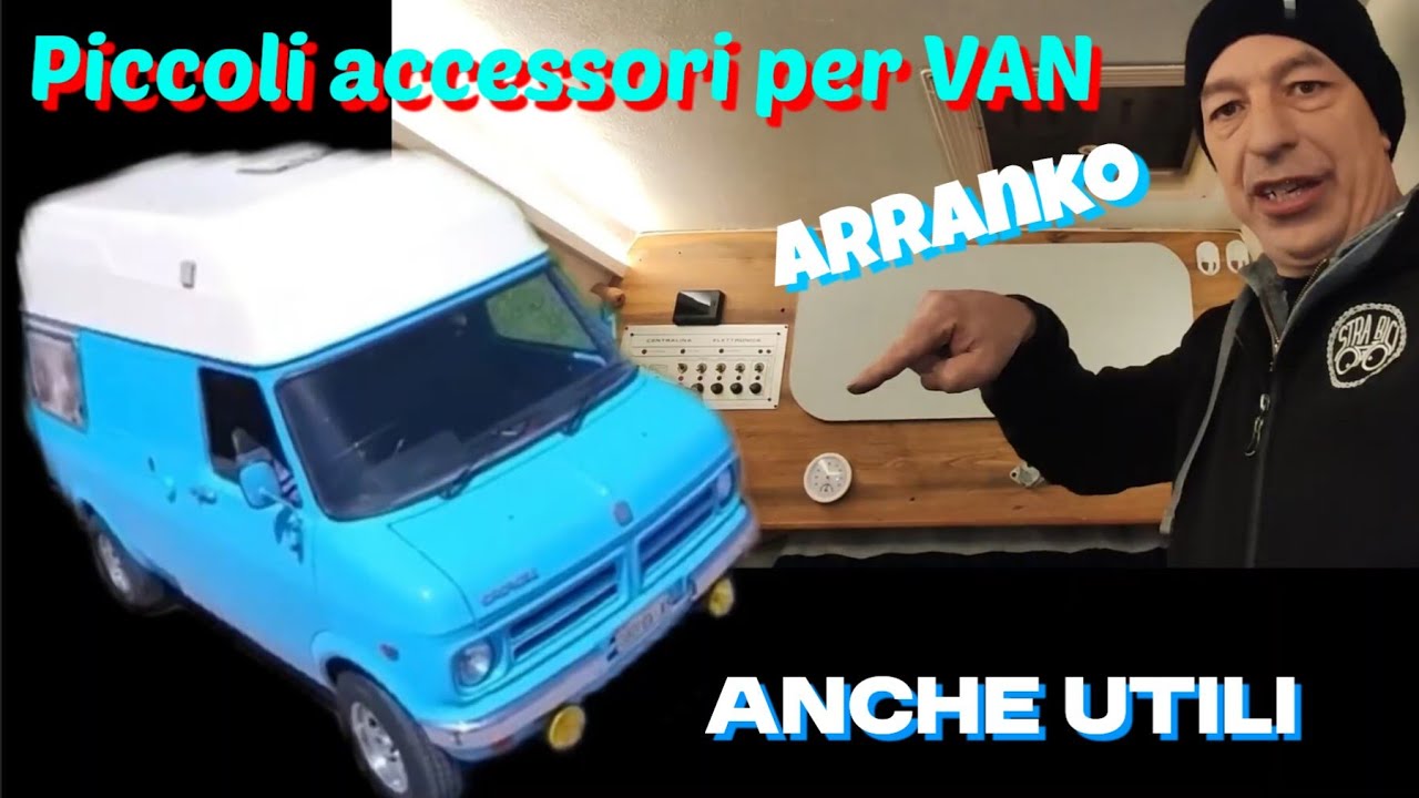 Piccoli accessori fai da te e non, per van !Arranko Bedford CF 1981