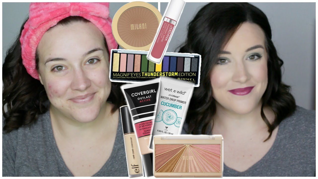 GET READY WITH ME | NEW DRUGSTORE MAKEUP TRY-ON!