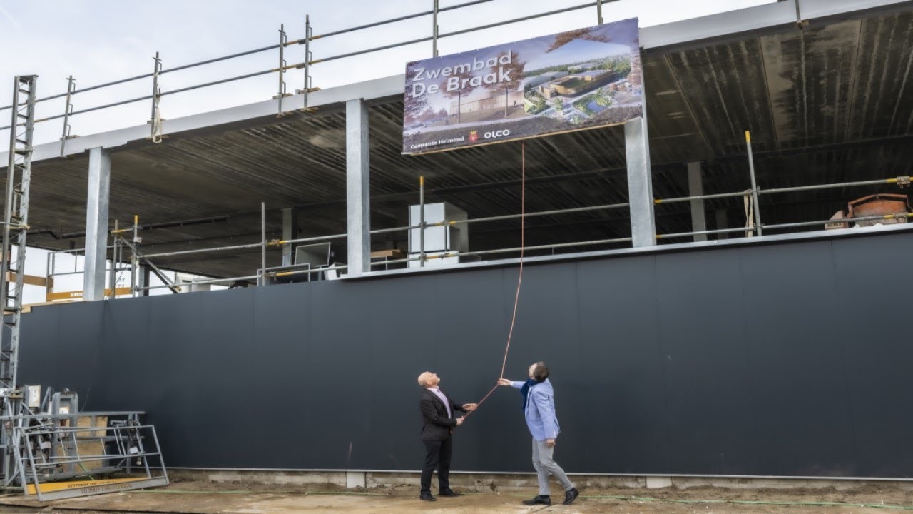 Hoogste punt Zwembad De Braak in Helmond