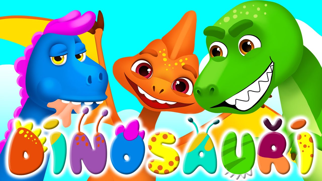 Dinosauři &ndash; Dětsk&eacute; P&iacute;sně &ndash; S L&aacute;skou k Dětem