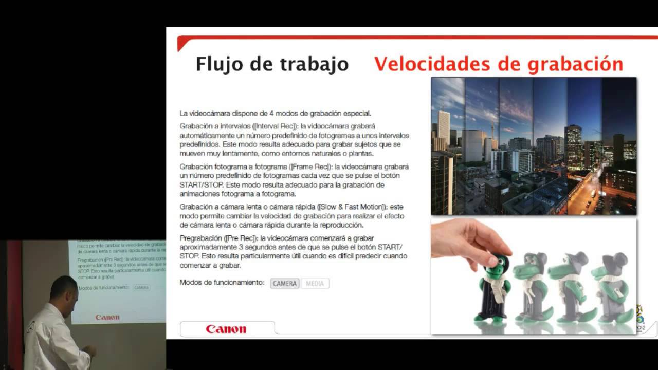 Curso práctico CANON vídeo profesional: CANON XA10 - FotoWeekPro 2012
