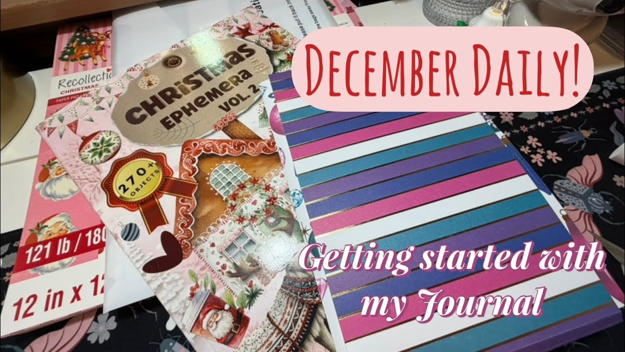 Декабрьский ежедневник — журнал и день 1