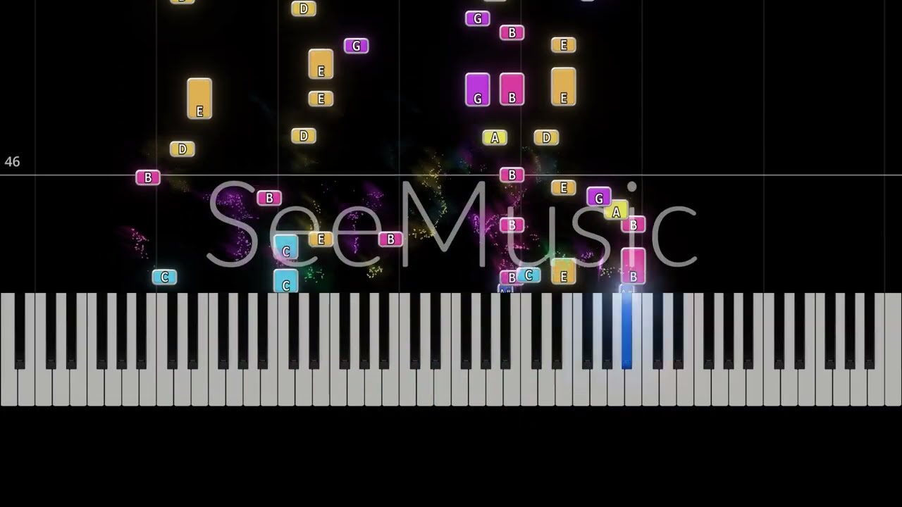 SeeMusic version of MIDI transcription of 