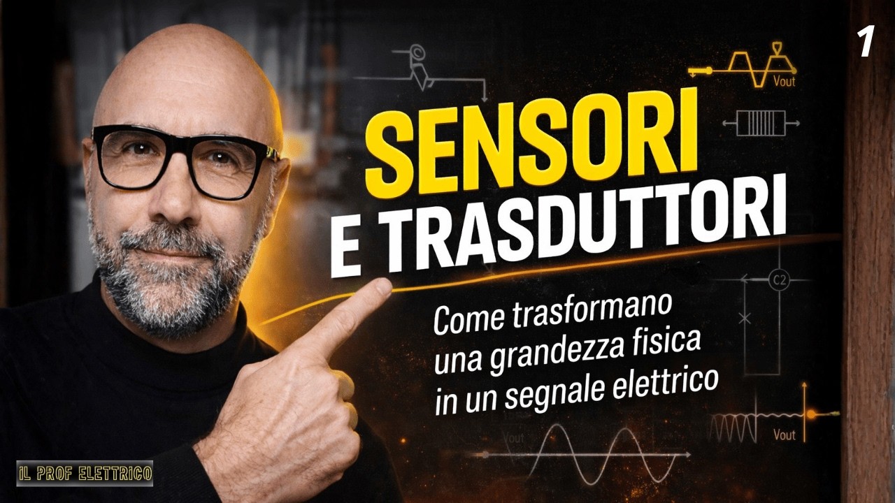 Sensori e Trasduttori: analisi dei Parametri fondamentali:range, linearità, sensibilità, risoluzione