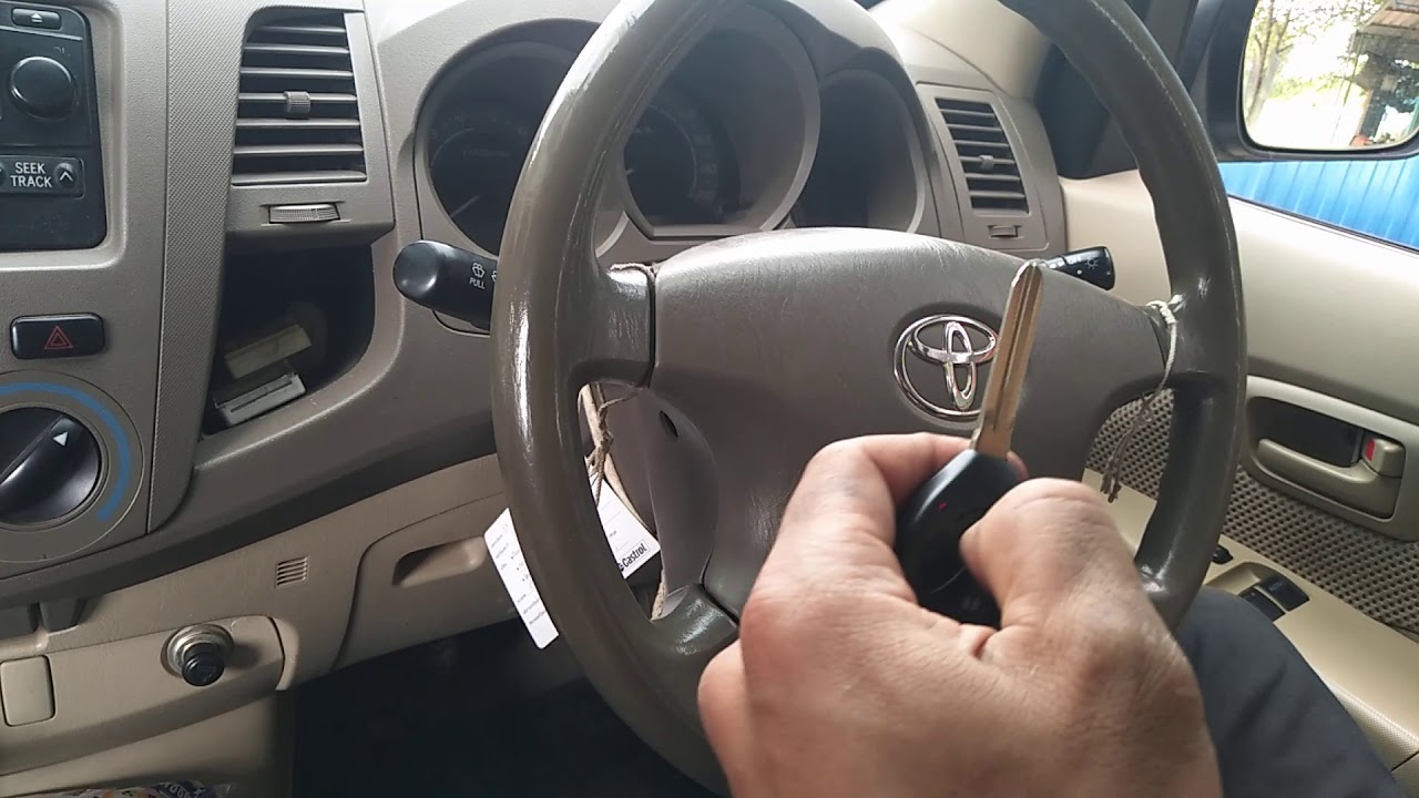 โปรแกรมกุญแจรีโมทtoyotaวีโก้