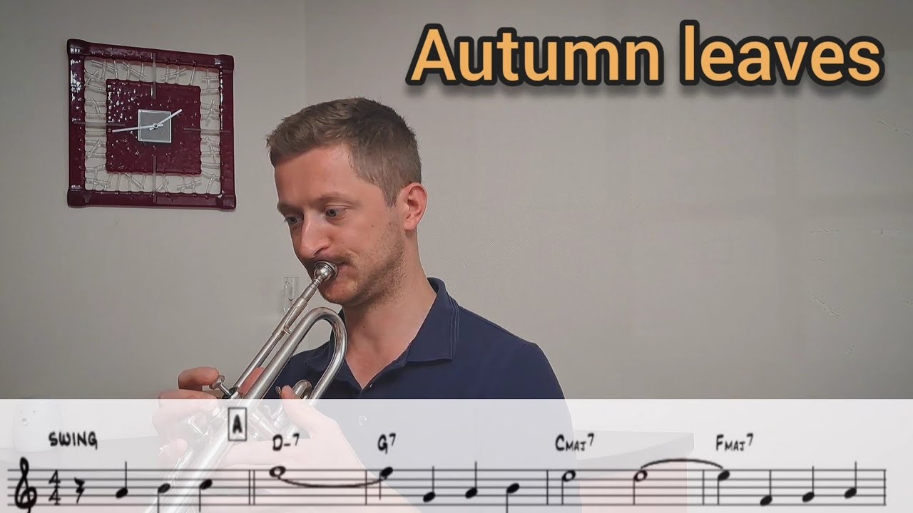 Autumn Leaves - Trumpet solo. Sheet music
