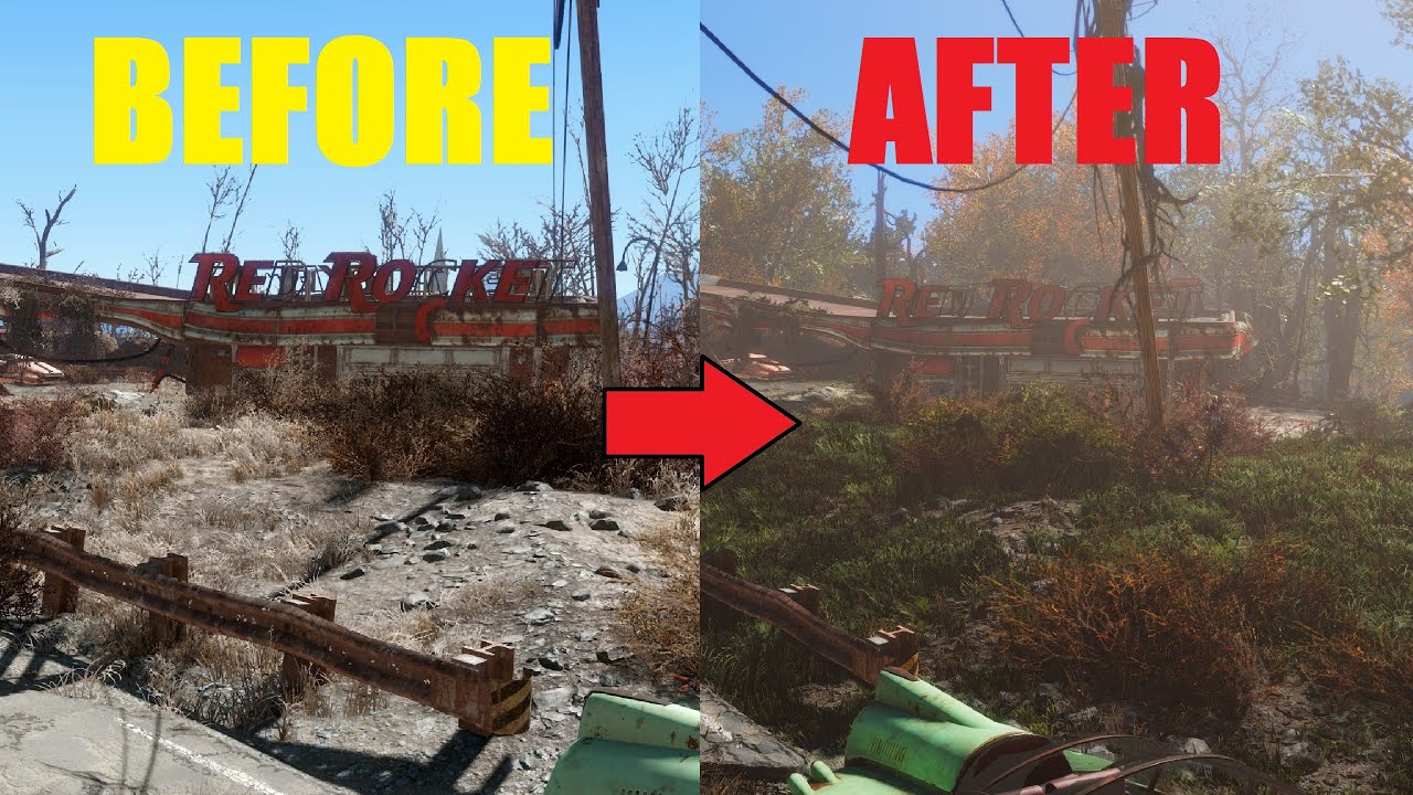 Как сделать Fallout 4 похожим на Fallout 5 (графически)