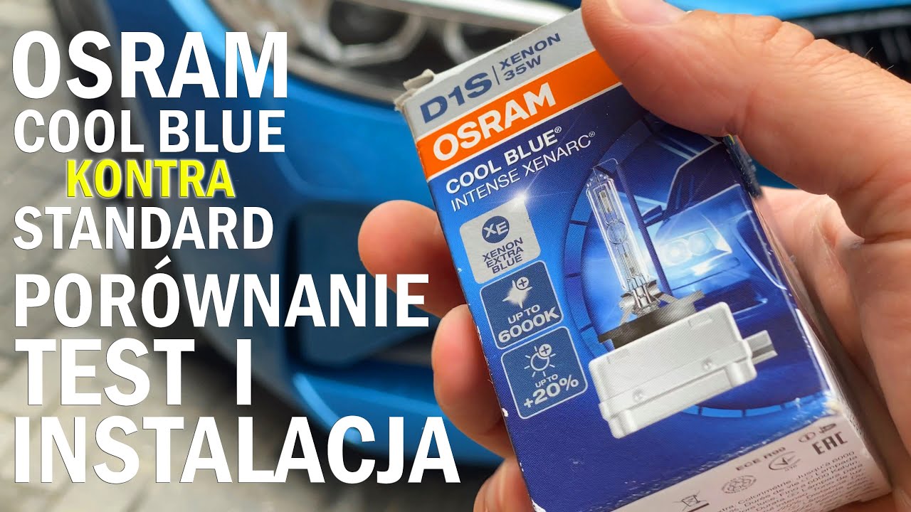 OSRAM COOL BLUE INTENSE Test i porównanie żarówek xenonowych. Czy warto zmieniać? 4K