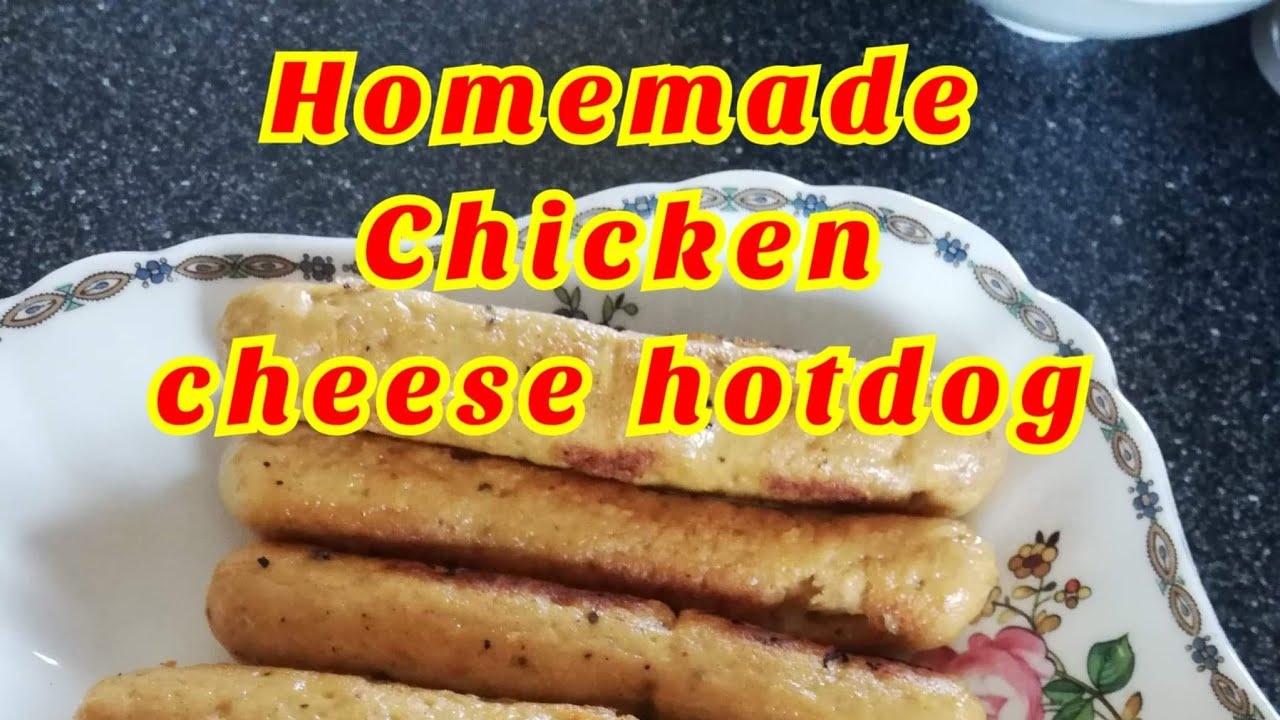 Homemade Chicken  Hotdog  pinoy taste | Marlyne's UK Vlog