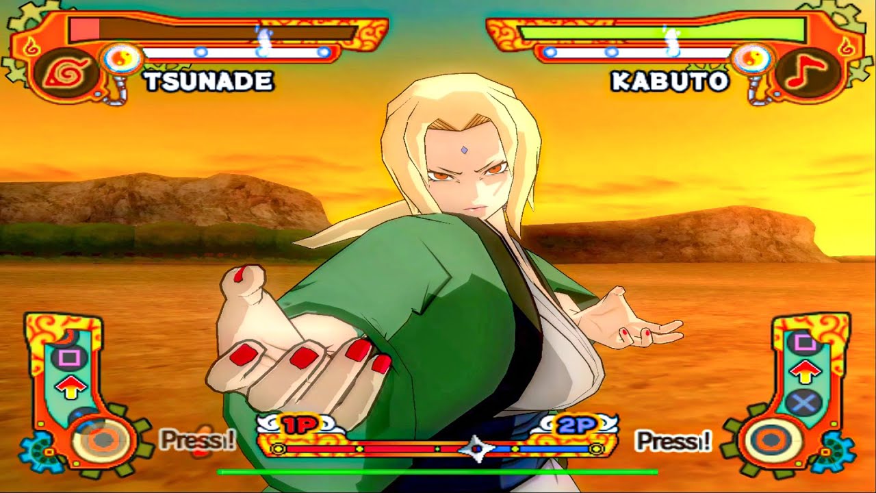 Ulti Semua Hokage di Game Naruto Ultimate Ninja 5 PS2