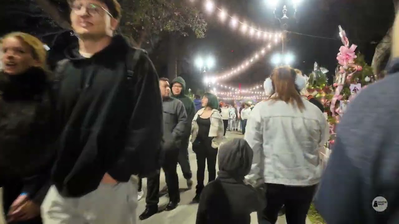 San Jose Downtown Walk &ndash; Christmas in the Park (4K Silent) 🇺🇸