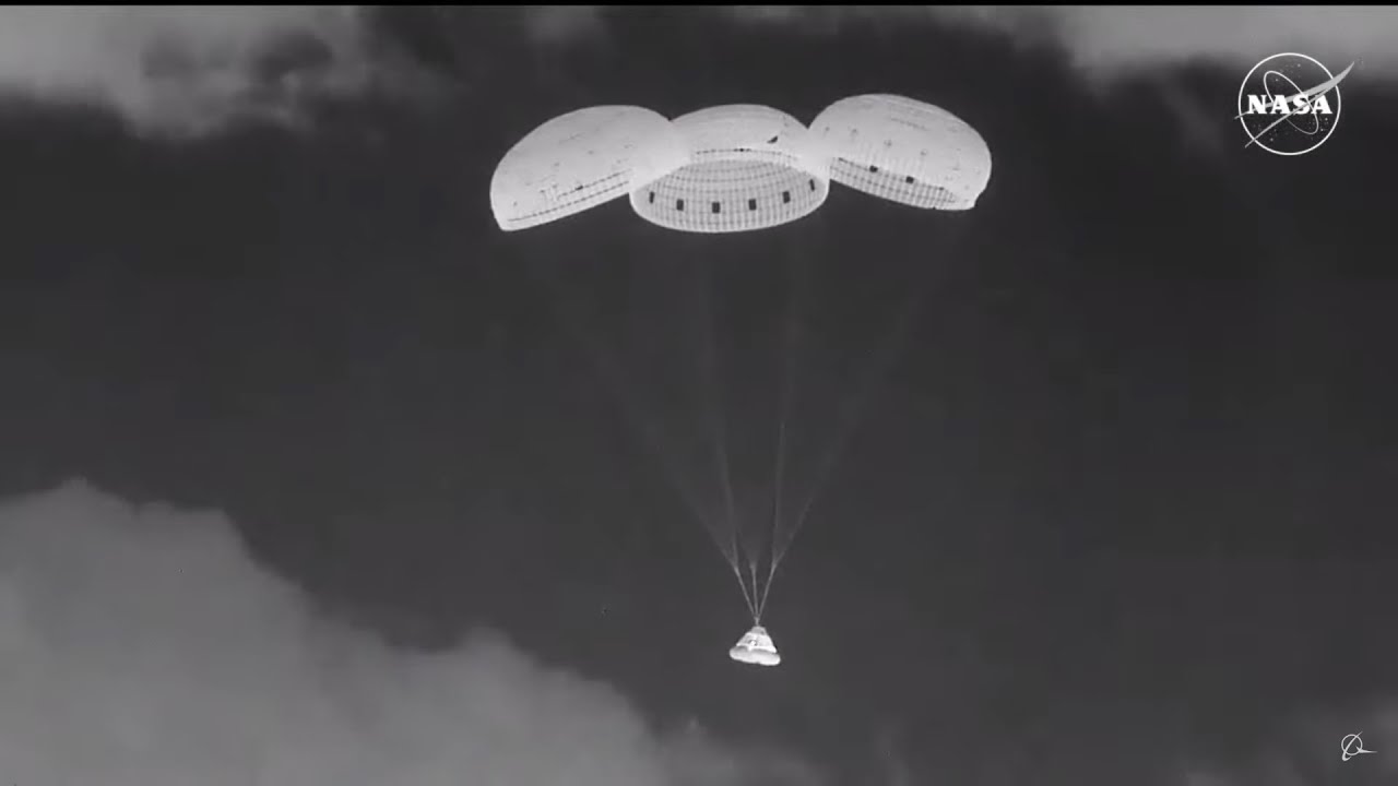 Starliner Flight Test Landing