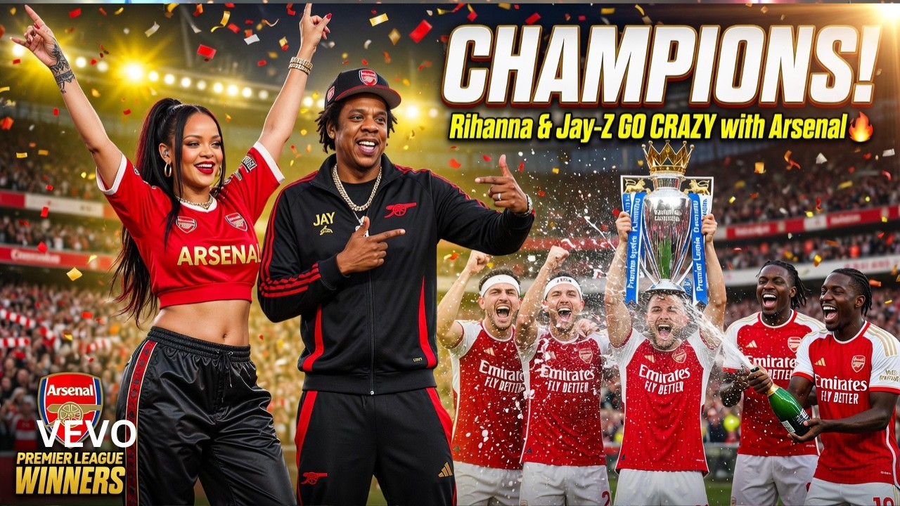 Rihanna & Jay Z - Arsenal Premier League Champions (2026 Football Music Video)