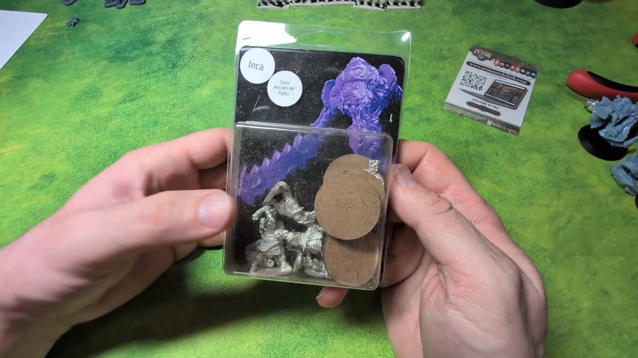 Unboxing The Cuzco Warriors for the Inca in Mythic Earth