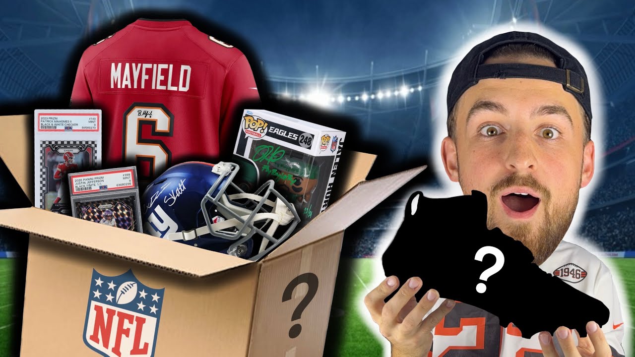 Я ОТКРЫЛ ЛУЧШУЮ ТАИНСТВЕННУЮ КОРОБКУ NFL НА YOUTUBE!