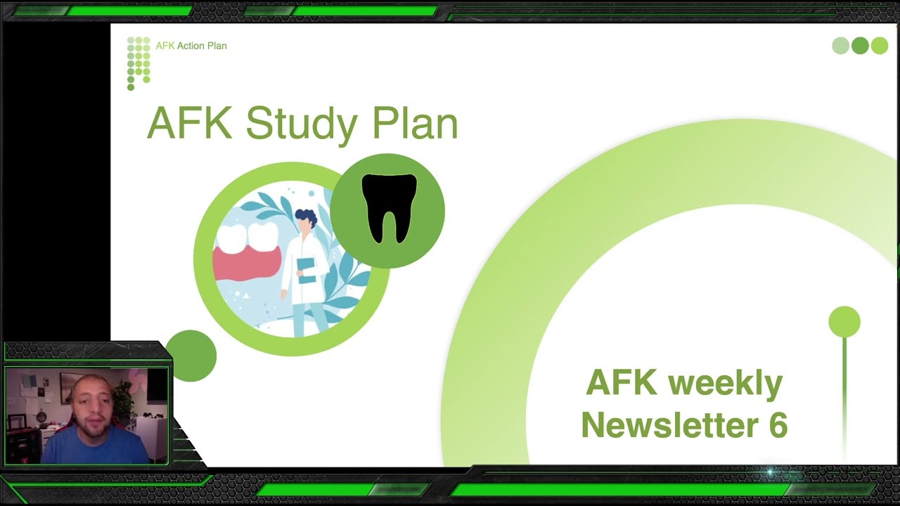 6- AFK weekly news letter -  3 types of oral pathology questions you can see in the exam
