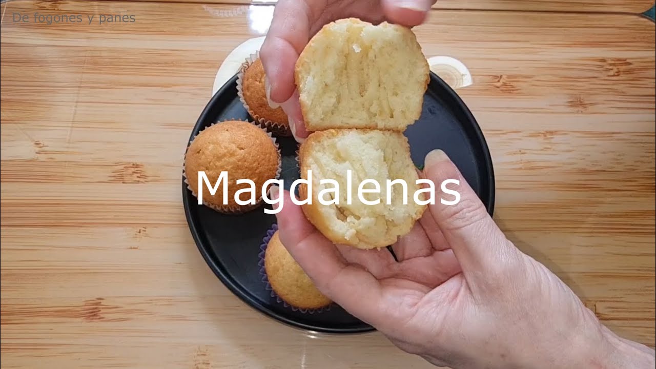 Magdalenas de toda la vida, un clásico de nuestra infancia