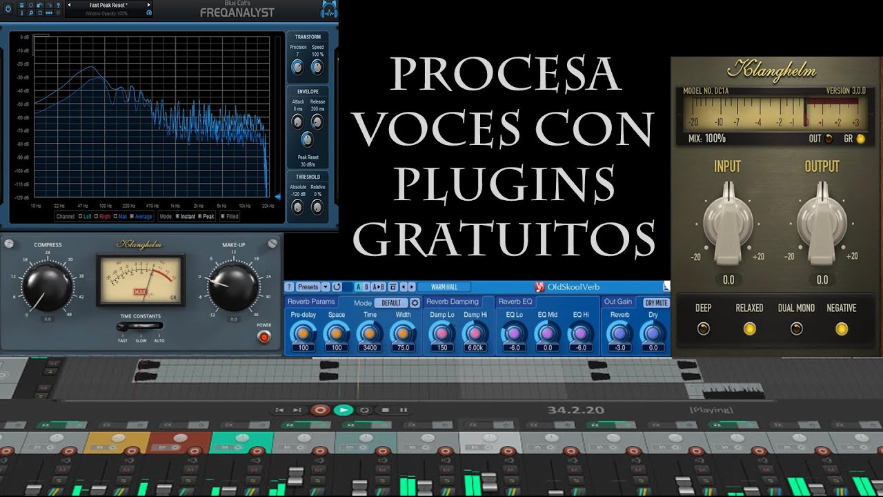 Como procesar voces en Reaper utilizando plugins gratuitos
