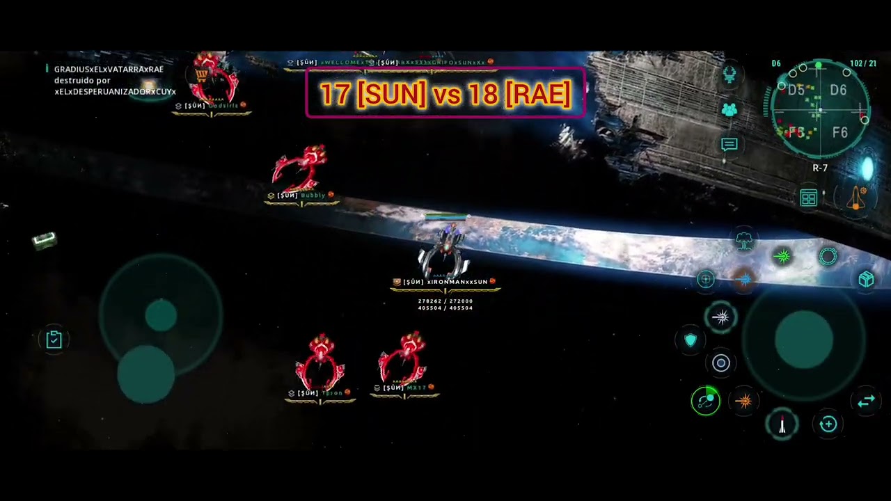 WARUNIVERSE - BALLANCED FIGHT- SUN 🆚и†x/RAE
