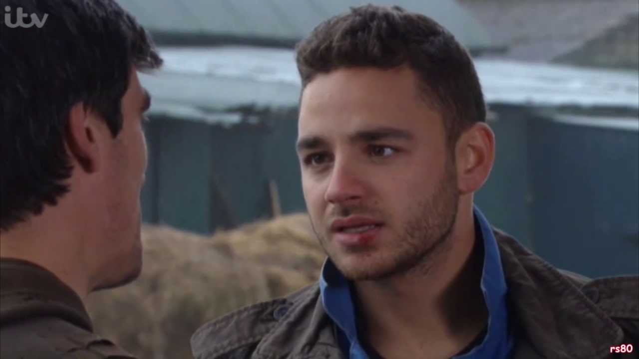 Emmerdale - Declan Punches Adam