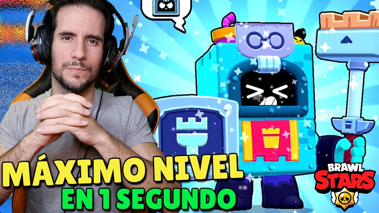 ASH al NIVEL M&Aacute;XIMO en 1 SEGUNDO &iexcl;LO MEJOR de BRAWL STARS!