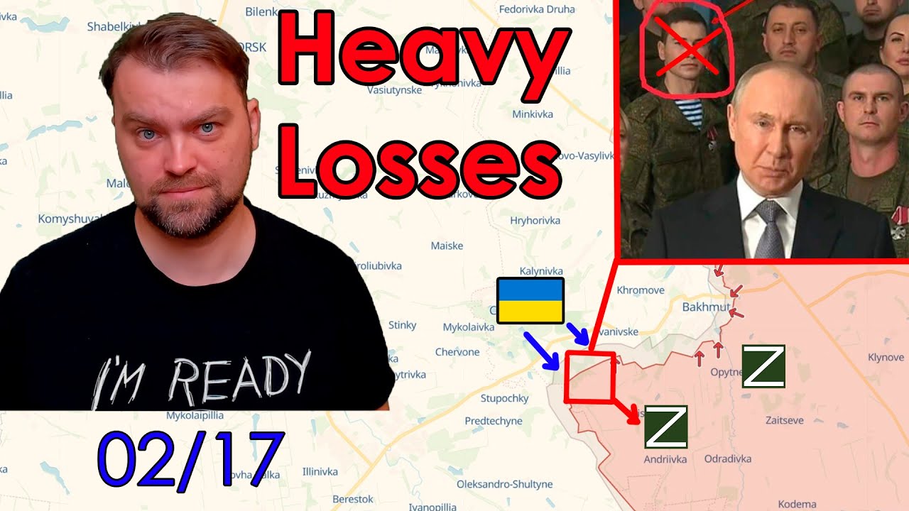 Update from Ukraine | Putler is losing his soldiers in Bakhmut and already lost half of the Tanks