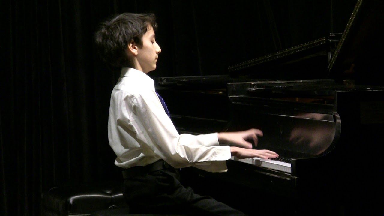 Recital 2 9 18 Chopin Waltz #7 and Beethoven Sonata Book 1 #6 Movement 1
