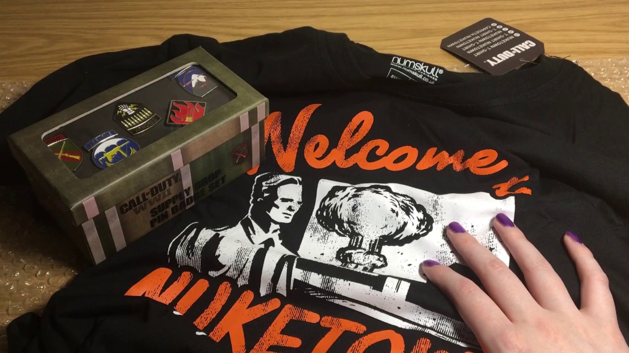 ASMR Call of Duty WW2 Merchandise (whispered)