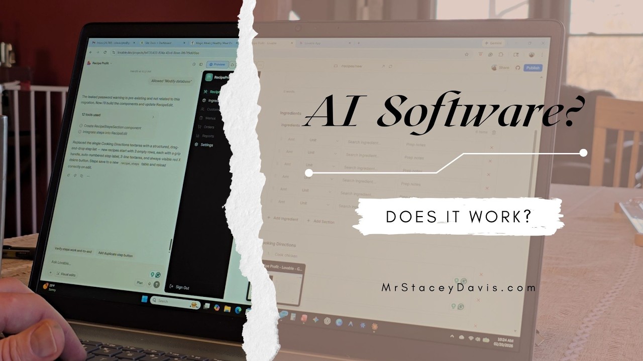 A Business Owner Using AI to Build Custom Software (Lovable + Claude)
