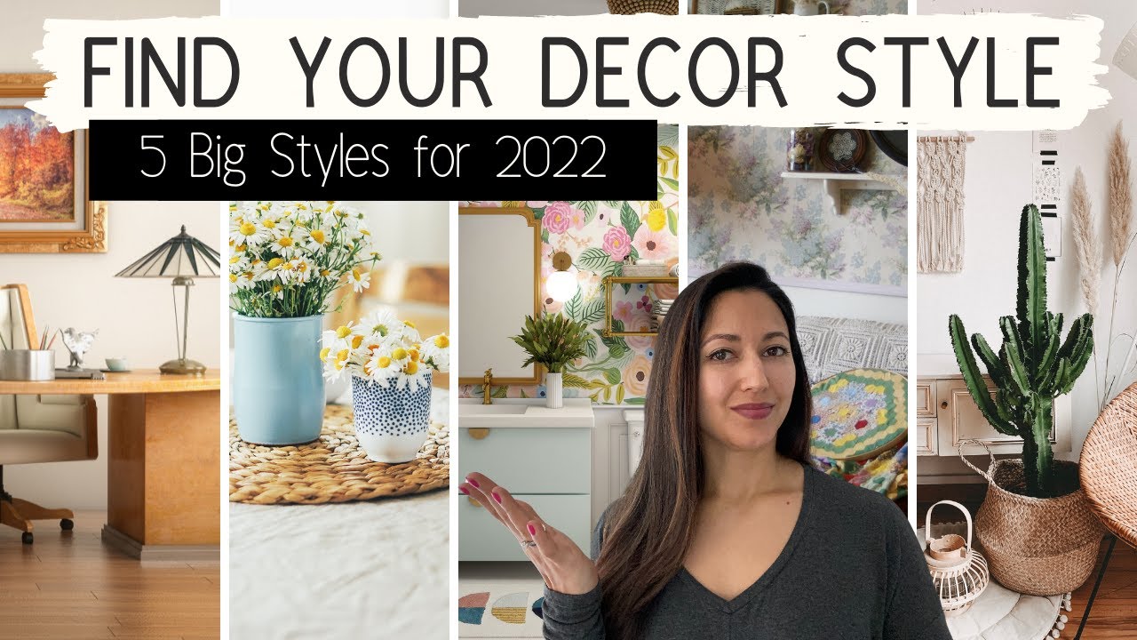 FIND YOUR DECOR STYLE: PT. 3 | Art Deco | Cottagecore | Maximalism | Grandmillenial | Desert Modern