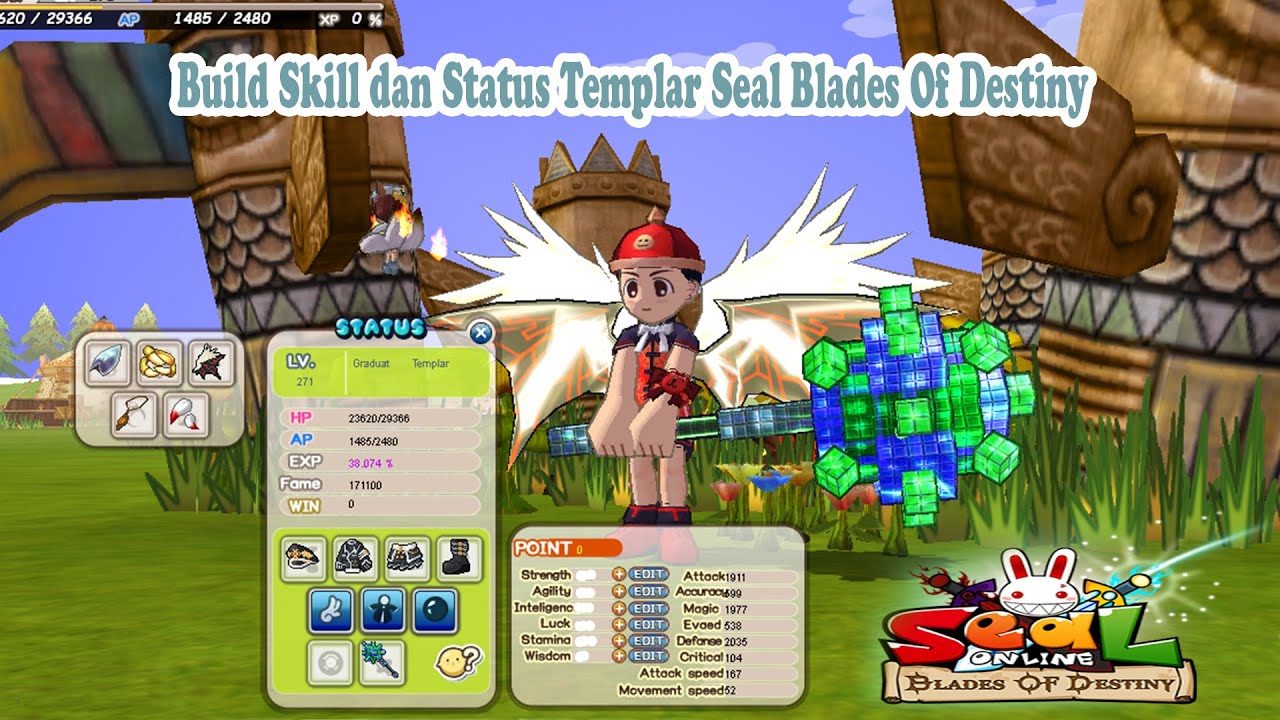 Templar Skill Build and Status Build |Seal Online Blades of Destiny